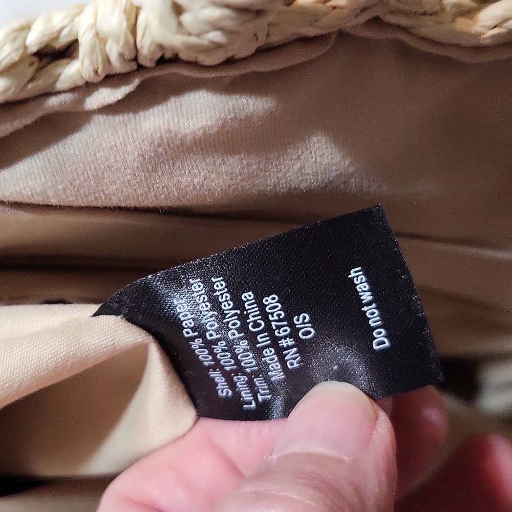 Bohemian Round Straw Bag - image 5